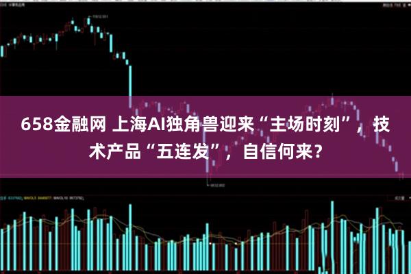 658金融网 上海AI独角兽迎来“主场时刻”，技术产品“五连发”，自信何来？